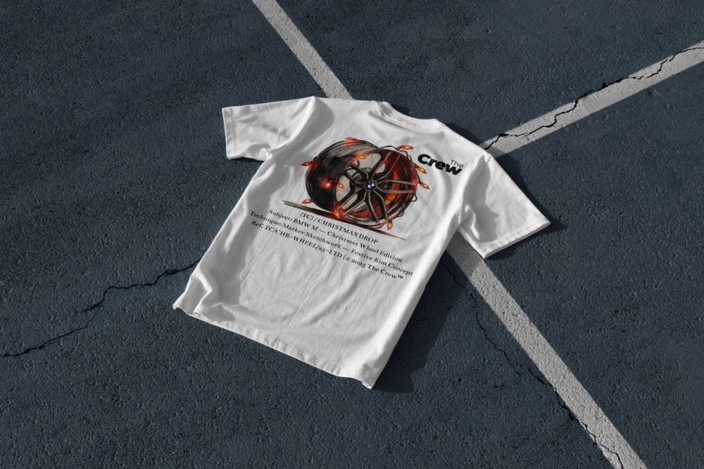 T-Shirt M Wheel [Christmas Drop]