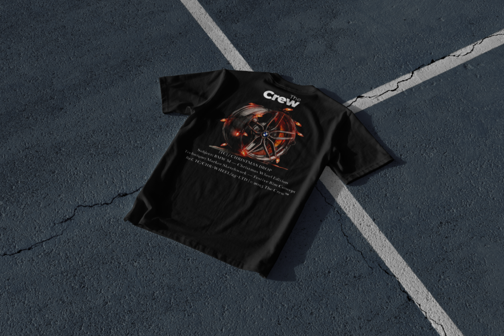 T-Shirt M Wheel [Christmas Drop]